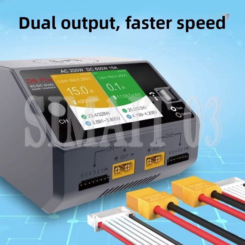 Fpv Drone Charger - HOTA D6 Pro Smart Balance Charger