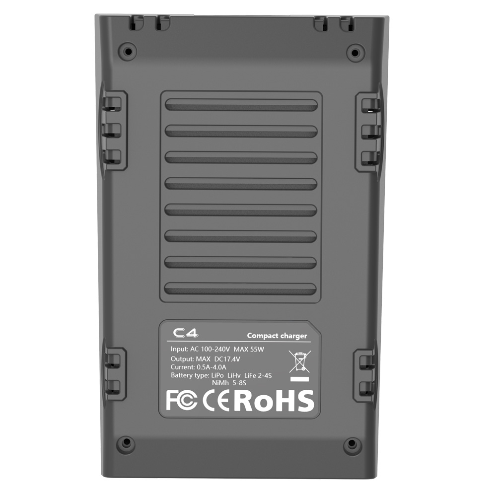 ToolkitRC C4 Charger 50W 5A AC - đánh giá và giá Fpv Drone Charger