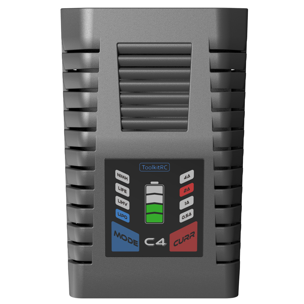 ToolkitRC C4 Charger 50W 5A AC - đánh giá và giá Fpv Drone Charger