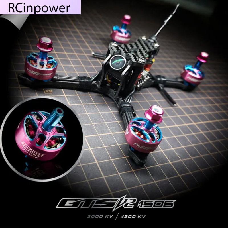 RCinpower GTS V2 1506 Brushles - đánh giá và giá Fpv Drone Bag