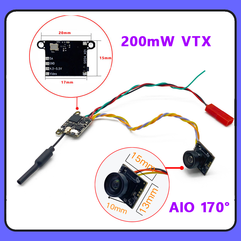 SLONWAKE 5.8G 1200TVL FPV Came - đánh giá và giá Fpv Drone Transmitter