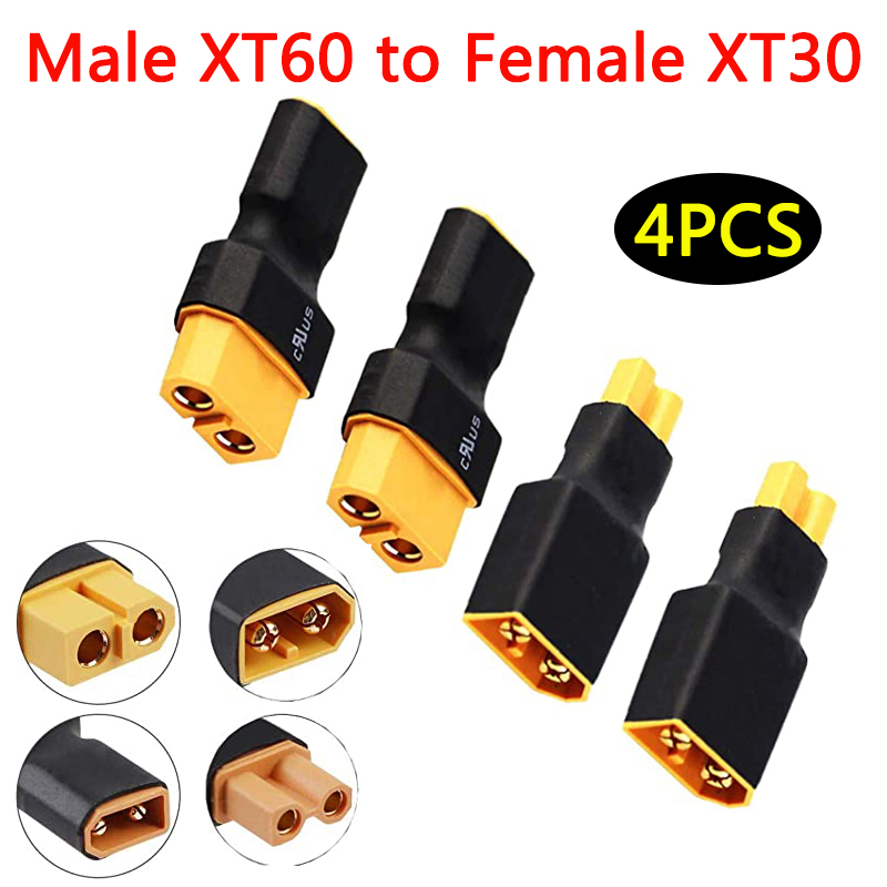 4Pcs XT60 to XT30 Plug Female  - đánh giá và giá Fpv Drone Charger