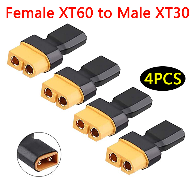 4Pcs XT60 to XT30 Plug Female  - đánh giá và giá Fpv Drone Charger