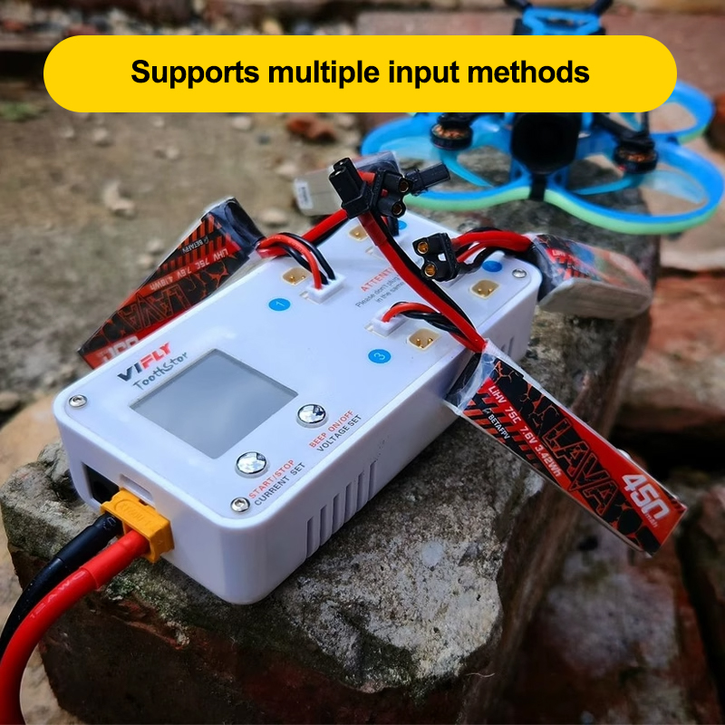 VIFLY Toothstor 4 Channel 2S L - đánh giá và giá Fpv Drone Charger